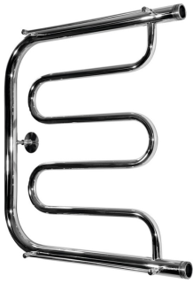 Водяной полотенцесушитель Тругор ПМ1 с полкой 50x60см хром ПМ1/5060П